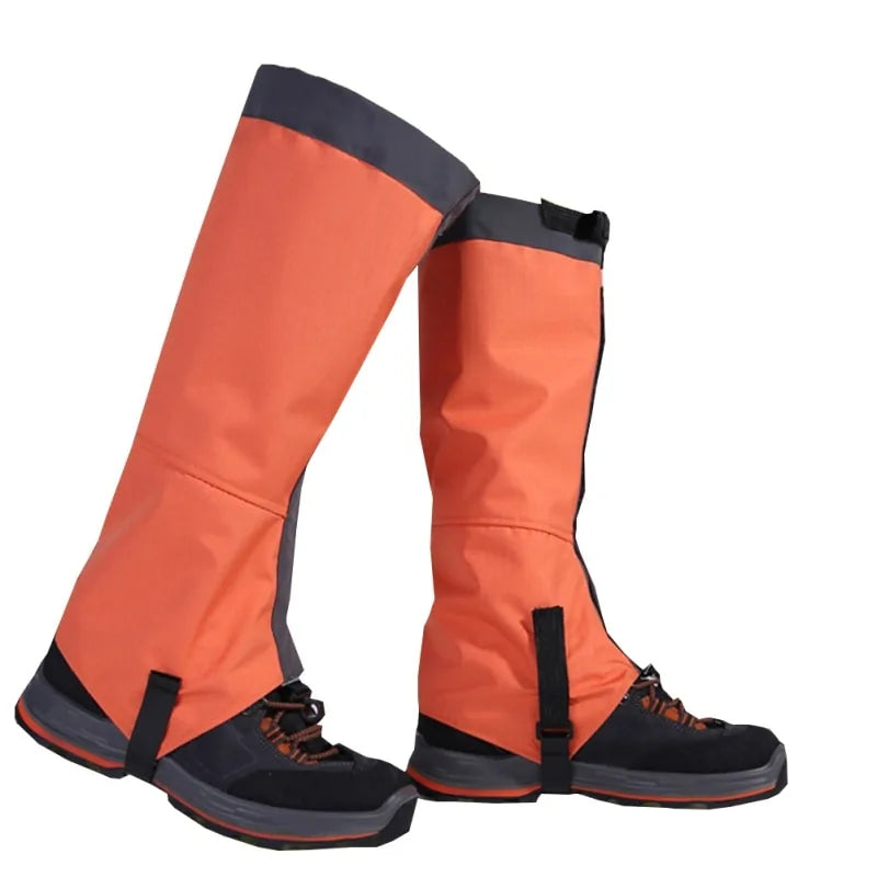 ProShield Skiing Gaiters with Built-In Kneepads