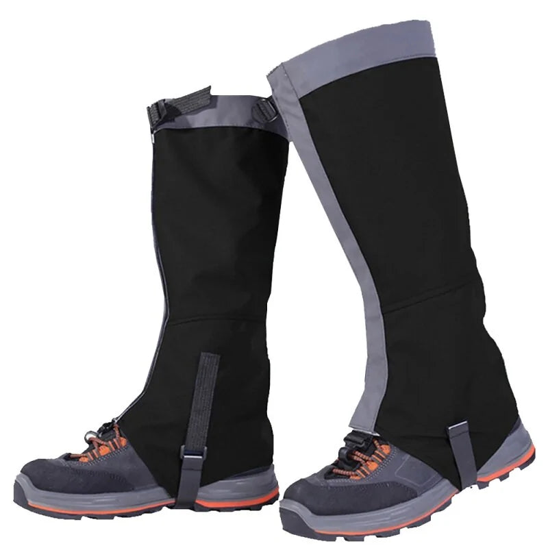 ProShield Skiing Gaiters with Built-In Kneepads