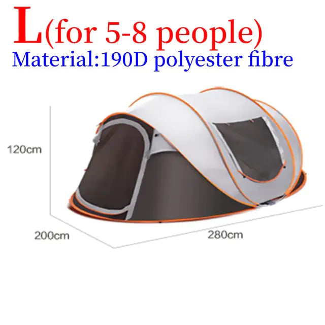 Portable Pop-Up Tent for Camping & Travel