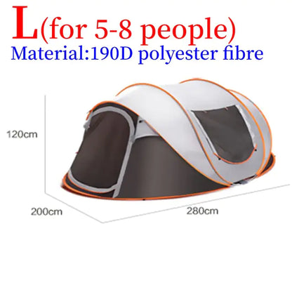 Portable Pop-Up Tent for Camping & Travel