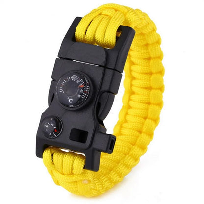 Versatile Paracord Survival Bracelet - 15 Functions