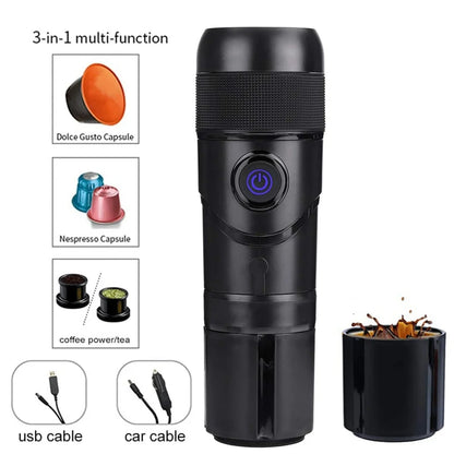 3-in-1 Multifunction USB Portable Coffee Maker for Any Occasion