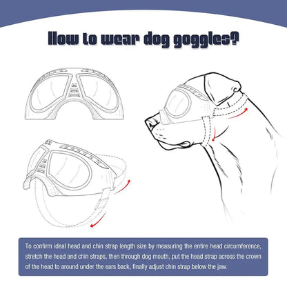 Dog Sunglass Windproof Summer Goggles Protection