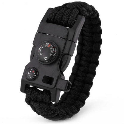 Versatile Paracord Survival Bracelet - 15 Functions
