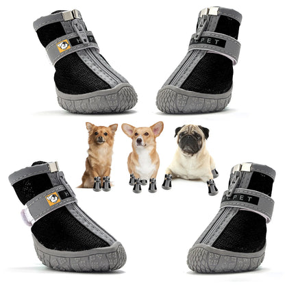 4-Piece Dog Shoe Set