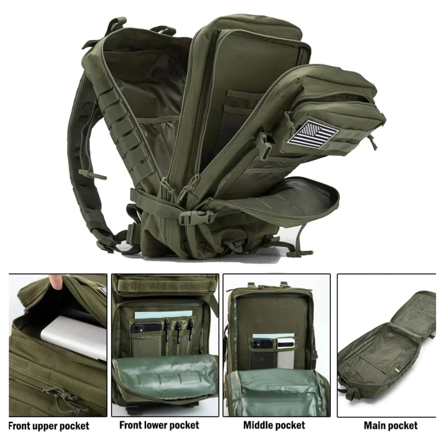 Military Grade Tactical Backpack