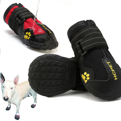 4-Piece Dog Shoe Set