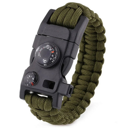 Versatile Paracord Survival Bracelet - 15 Functions