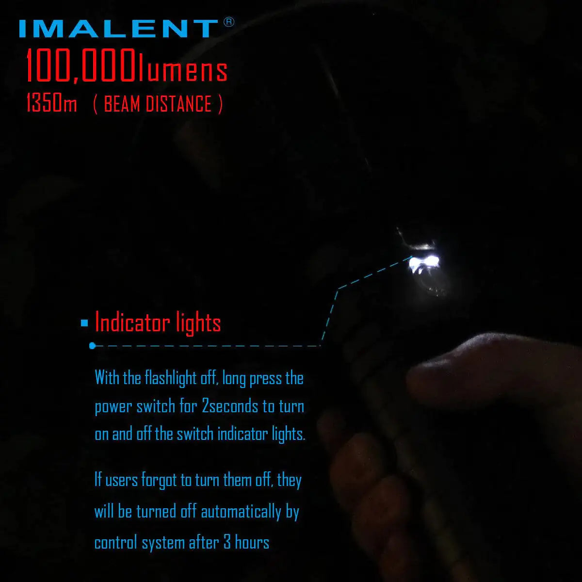 High-Power Rechargeable LED Flashlight