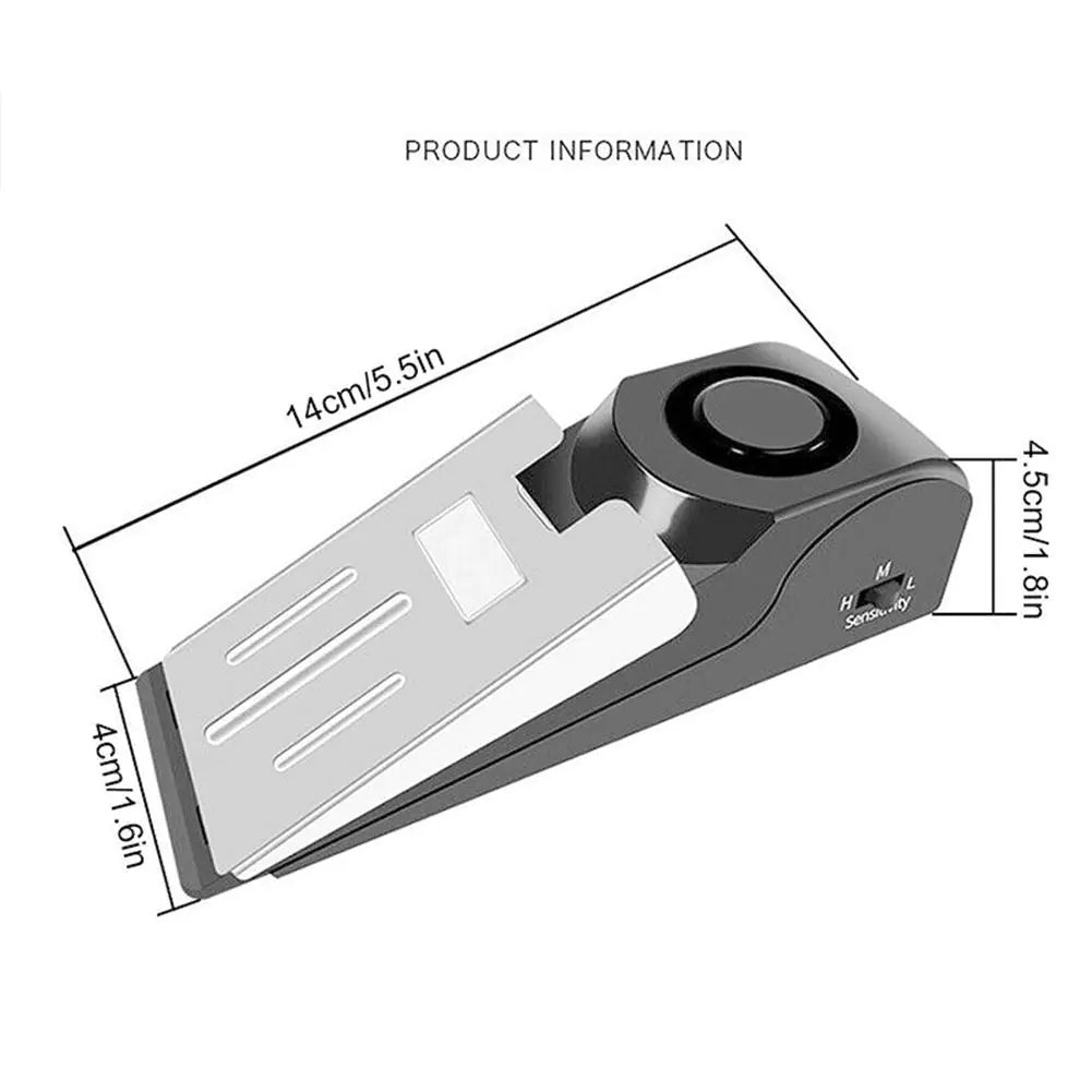 Security Door Stopper Block Alarm