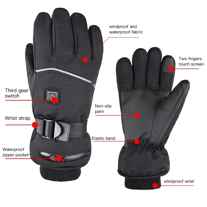 Battery-Powered Heated Gloves